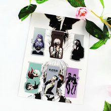 6pcs Tokyo Ghoul Anime Magnetic Bookmark Cartoon Magnet Bookmark Child Student Kawaii Gift Bookmarks Office Stationery 2024 - buy cheap