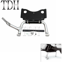 Soporte central ajustable de acero cromado para motocicleta Harley Touring FLH FLT FLHT 2009-UP 2024 - compra barato