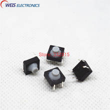200PCS 8X8X5mm Silent Switch DIP-4  8*8*5mm 8*8 Conductive silicone tact switches ON/OFF  FREE SHIPPING 2024 - buy cheap