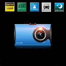 Slim 3" Car Camera DVR 170 Degree Dvrs Dashcam Parking Recorder Video Camcorder HD 1080p Night Vision Black Box Dash Dam G30 2024 - buy cheap