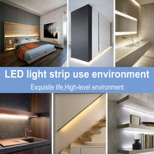 WENNI PIR LED Strip Light Battery Motion Sensor LED Lamp Flexible LED Kitchen Cabinet Light Tape Waterproof Wardrobe Lamp DC 5V 2024 - buy cheap