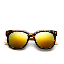 ZXTREE 2019 Moda De Bambu Pernas Quadrados Rebite Óculos De Sol Dos Homens Óculos de Madeira De Madeira Óculos de Sol Das Mulheres Do Vintage Oculos UV400 Z150 2024 - compre barato