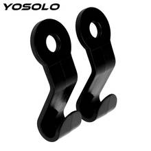 YOSOLO 2pcs Car Hanger Holder Hook for Bag Back Seat Headrest Organizer Car Clips Auto Fastener Clip 2024 - buy cheap