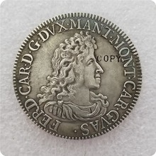 Italian states 1706 1 Scudo - Ferdinand Charles copy coins-replica coins medal coins collectibles 2024 - buy cheap