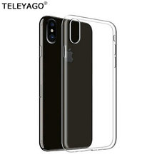 For iphone X XR XS Max 8 7 6 6s plus 5s 5 SE Case Ultra Thin Crystal Clear Transparent Soft Silicone TPU Protection Case Cover 2024 - buy cheap