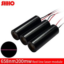 658nm 200mw red line laser module customizable production laser level red laser marking discount Professional Manufacturer 2024 - buy cheap