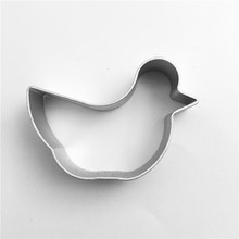 Free Shipping Duck Biscuit mold Aluminium Alloy Chick Metal Biscuit Cutter Chocolate Cookie Making Sugarcraft Pastry Mold 2024 - buy cheap