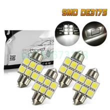 4x White red blue gree 31mm Festoon 6SMD LED Bulb Interior Dome/Map Lights DE3175 3021 2024 - buy cheap