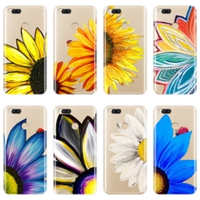 Case For Xiaomi Mi 5 5C 5S 5X 6 6X Plus 8 SE Sunflower Silicone Soft Back Cover For Xiaomi MI A1 A2 Lite Mi5 Mi6 Mi8 Phone Case 2024 - buy cheap