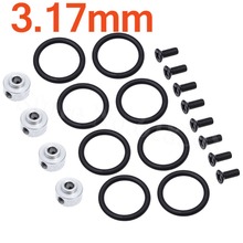 4pcs Airplane Propeller 3.17mm Prop Adapter Prop Saver with Screws Rubber O Rings Kit Electric Brushless Motor Shaft RC Parts 2024 - buy cheap
