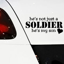 Warm Mother Love Car Sticker Soldier Home Auto Vinyl Waterproof Decor Auto Detailing Funny Art Window Stickers For Cars Styling 2024 - buy cheap