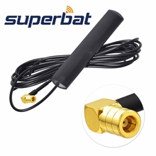 Superbat DAB DAB+ Antenna Vehicle/Car Radio Aerial Internal Glass Mount SMB Plug Right Angle Connector for Kinetic DAB 2024 - купить недорого