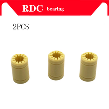 2pcs 3D Printer Solid Plasticr Bearing ID 6/8/10/12mm shaft Igus Drylin RJMP-01-06 RJMP-01-08 RJMP-01-10 RJMP-01-12 2024 - buy cheap