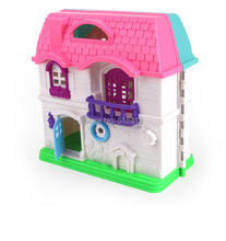 Jogar casa brinquedos terno frasier tema villa menina criança unisex multicolorido plástico 2-4 anos 2021 2024 - compre barato