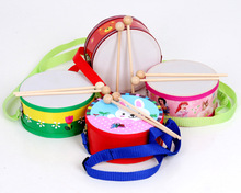15*7CM Marching Drum Wooden Drum Percussion Child Baby Kid Teaching Aids Musical Instrument Toy 2024 - buy cheap