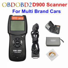 OBDII EOBD Universal D900 Code Reader OBD2 Scanner Version 2015 Latest CAN-BUS Live Data DTC OBD Check Engine Multi-Brand Cars 2024 - buy cheap