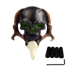 SMKJ Personalized Skull Head with Sheep Head Gear Stick Shift Shifter Knob Automatic Manual Shift Knob suitable for Most Transmi 2024 - buy cheap