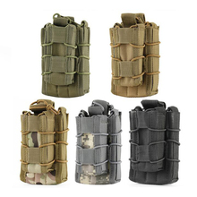Molle System-bolsa táctica para revistas, bolsa de cartucho de doble capa de nailon, accesorios militares de caza, Airsoft 2024 - compra barato