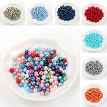 Mixed Pearl Beads Imitation Acrylic Spacer Ball Beads Fit Jewelry Making DIY 6mm 8mm 10mm 2024 - buy cheap