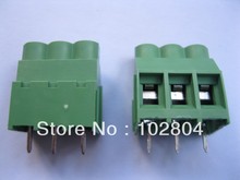 250 Pcs Wire Cage Type 3 pin 6.35mm Green Screw Terminal Block Connector DC635 HOT Sale HIGH Quality 2024 - buy cheap