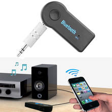Беспроводной автомобильный Bluetooth Aux аудио приемник адаптер Aux Bluetooth автомобильный комплект громкой связи Bluetooth громкая связь стерео MP3 музыкальный приемник 2024 - купить недорого