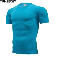 Camiseta esportiva casual feminina, camisa de manga curta com gola o para homens e mulheres, cor sólida, verão 2019 2024 - compre barato