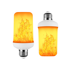 E27 85-265V LED Flame Effect Bulb Fire Light Gravity sensor Corn Bulbs Emulation Decor lamp Dynamic Light 4 Modes Creative Lampa 2024 - buy cheap