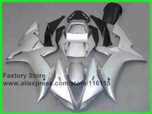 100% Full injection mold fairings kit for YAMAHA 2002 R1 2003 YZF R1 02 03  full silver ABS fairing parts 2024 - buy cheap