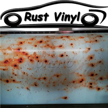 Car Styling Boat Rust Vinyl Wrap Air Bubble Free Vehicle Truck Boat Rusty Film Wrapping Cover Size: 1.52*5/10/15/20/25/30 meters 2024 - buy cheap
