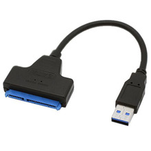 Dawupine Conector USB 3.0 para SATA Cabo De Dados do Disco Rígido Linha de Transmissão Fácil Sata7 + 15 P Aplicável a 2.5 polegada disco rígido móvel 2024 - compre barato