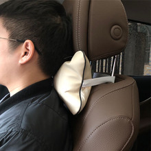 2pcs Car neck pillows headrest case for Nissan Teana ALTIMA X-Trail Qashqai Livina Sylphy Tiida Sunny March Murano 2024 - buy cheap