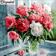 Dispaint Full Square/redondo taladro 5D DIY diamante pintura "Floral ramo" 3D bordado punto de cruz 5D hogar Decoración A10907 2024 - compra barato