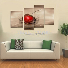 Hand Painted Modern Abstract Oil Paintings On Canvas Wall Art Paintings Home Decorations Make The Life Be Like A Fresh Cherry 2024 - buy cheap