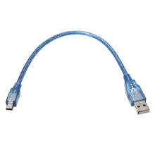 Новый USB 2,0 A папа к Мини USB B 5pin папа кабель передачи данных Шнур адаптер конвертер 1 фут 2024 - купить недорого