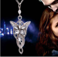 Hobbit Elves Princess Aragorn Arwen Evenstar Pendant Necklaces Collier Gothic Twilight Star Women Accessories Jewelry Bijoux 2024 - buy cheap