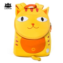 Cocomilo Little Kids School Bag Waterproof Cat Model Neoprene Children School Backpack Girls Lovely 3D Cute Cat  for 2-5 Years 2024 - buy cheap