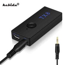 Kebidu-transmisor de Audio inalámbrico por Bluetooth, adaptador RCA de 3,5mm para TV, auriculares, PC, portátil, tableta, MP3, MP4 2024 - compra barato