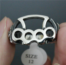 Anillo de calavera genial con estilo fantasma 316L de acero inoxidable para hombre, anillo de estilo Punk moderno para niños 2024 - compra barato