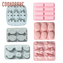 COOKNBAKE silicone mold for candy chocolate fish shape jelly pudding biscuit pastry form handmade soap tool cake decoration form 2024 - buy cheap