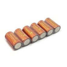 TrustFire-batería de litio recargable IMR, pilas de alto drenaje para linternas, humo electrónico, 18350, 700mAh, 3,7 V, 8 unids/lote 2024 - compra barato