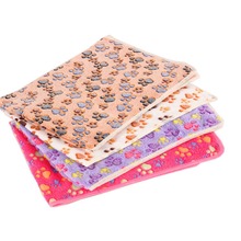 4Colors Transer Dog Bed Soft Flannel Fleece Star Print Warm Pet Blanket Sleeping Bed Cover Mat For Small Medium Dog Cat Dropship 2024 - buy cheap