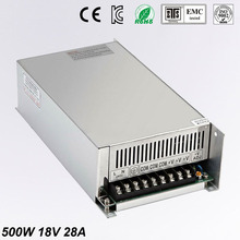 DC18V 28A 500W Switching Switch Power Supply 18V unit Transformer 220v 110v AC-DC Universal block power for LED Strip 3D Print 2024 - buy cheap