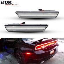 iJDM Car Rear Side Marker Lamps with 36-SMD Red LED Lights For 2008-2014 Dodge Challenger,For 2011-2014 Dodge Charger 12v 2024 - buy cheap