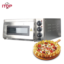 ITOP 220V Electric Pizza Oven Cake Roasted Chicken Egg Tart Cooker Commercial Use Kitchen Baking Machine 2024 - buy cheap