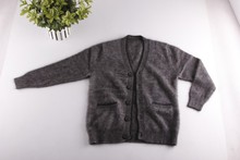 New genuine mink cashmere sweater men cardigan men 100% pure mink cashmere men sweater winter big size free shipping S150 2024 - buy cheap