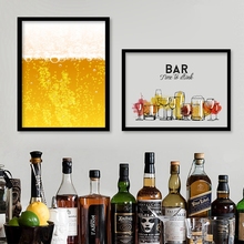 Time To Drink Bar Pub Decor Canvas Art Print Poster Modern Home Decoration Beer Wine Canvas Painting Nordic Wall Art Pictures 2024 - buy cheap