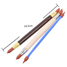 3 in 1 Set Double-head Rubber Pen Pottery Clay Sculpture Carving Sculpting Tool -30 2024 - buy cheap