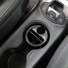 Portatarjetas de coche, guantera de ABS negra para Volkswagen VW Jetta MK5 6 Golf 4 5 6 7 CC Tiguan Passat B5 B6, accesorios 2024 - compra barato