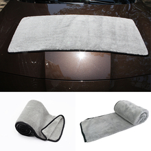 Супер Впитывающая ткань для чистки автомобиля, 100*40 см, высококачественное полотенце из микрофибры для автомобиля, полотенце сверхразмера, одноразовая сушка всего автомобиля 2024 - купить недорого