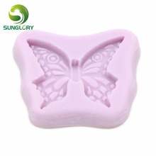Butterfly Silicone Mold Fondant Decor Gum Paste 3D Moldes De Silicona Paste Americana Ferramentas Bolo Cake Decorating Tools 2024 - buy cheap